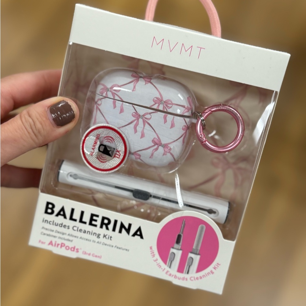 MVMT Ballerina AirPods Case with Cleaning Kit
